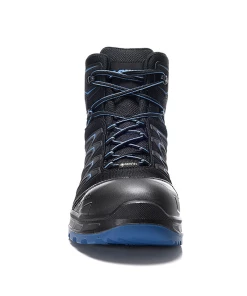 Lowa LARROX Work GTX Mid S3 -BP® ELTEN 5430 LARROX Work GTX black blue mid FRONT 1280x1280