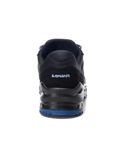 Lowa LARROX Work GTX Low S3 -BP® ELTEN 5432 LARROX Work GTX black blue Low BACK 1280x1280