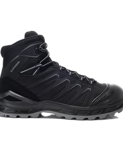 Lowa LARROX Work GTX Mid S3 -BP® ELTEN 5480 LARROX Work GTX black grey mid RIGHT 1280x1280