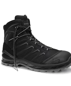 Lowa LARROX Work GTX Mid S3 -BP® ELTEN 5480 LARROX Work GTX black grey mid 1280x1280