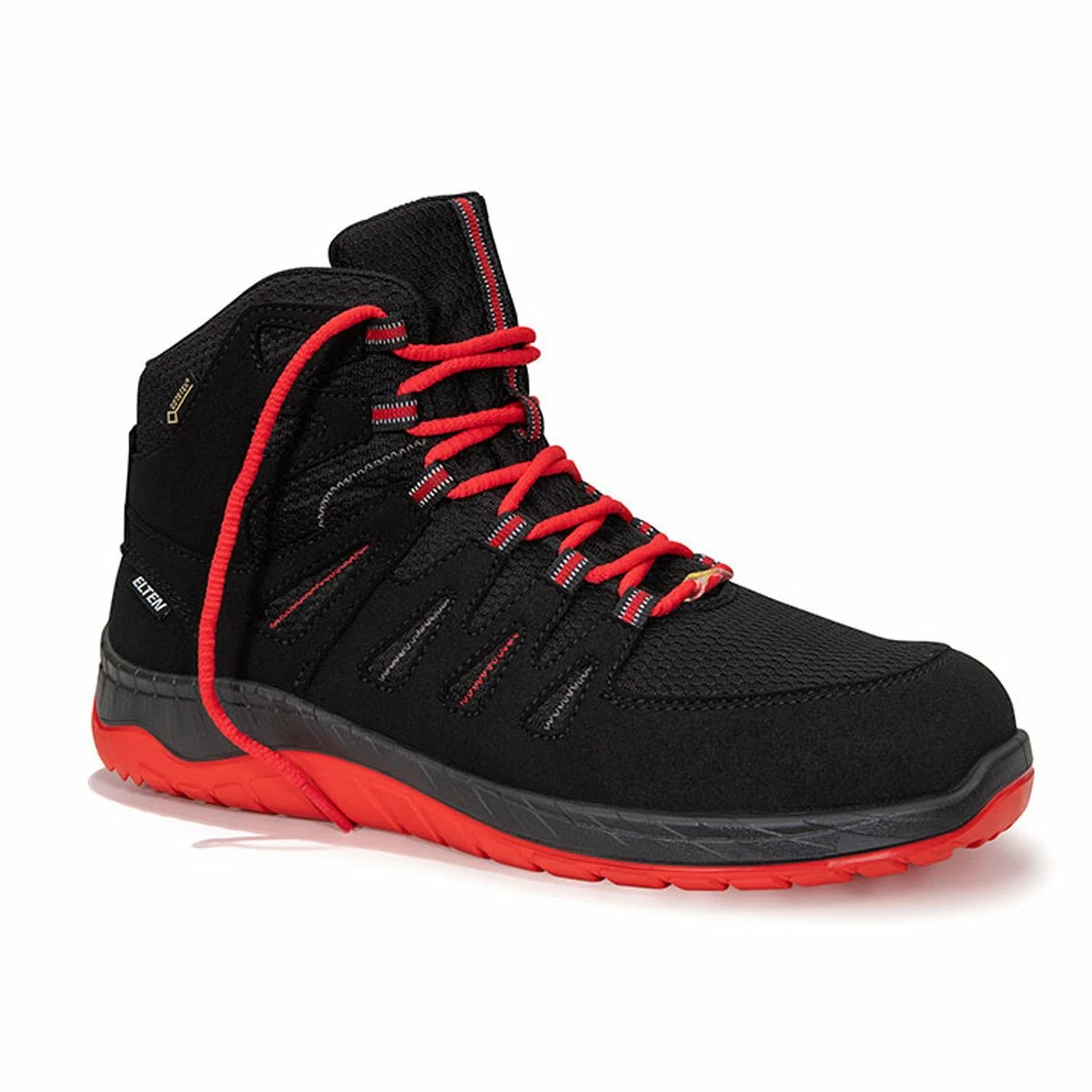Elten Maddox GTX W Black-red Mid ESD S3 CI 1 Elten Maddox GTX W Black-red Mid ESD S3 CI