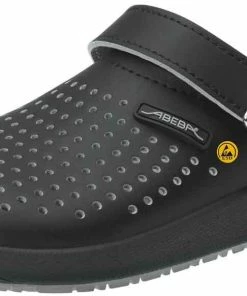 Abeba Berufsschuhe Sicherheitsschuhe ABEBA Clog Schwarz ESD 5310 OB