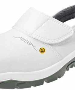 Abeba Berufsschuhe Sicherheitsschuhe ABEBA Clog Weiß ESD 32120 SB