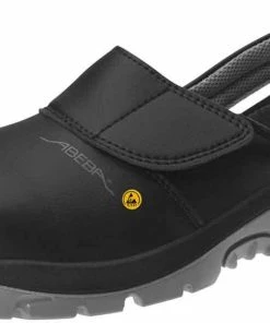 Abeba Berufsschuhe Sicherheitsschuhe ABEBA Clog Schwarz ESD 32125 SB
