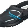 Abeba Berufsschuhe Sicherheitsschuhe ABEBA Clog Schwarz/ Blau 7331 OB
