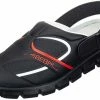Abeba Berufsschuhe Sicherheitsschuhe ABEBA Clog Schwarz/ Rot 7332 OB