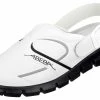 Abeba Berufsschuhe Sicherheitsschuhe ABEBA Clog Weiß/ Schwarz 7335 OB