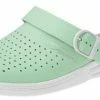 Abeba Berufsschuhe Sicherheitsschuhe ABEBA Clog Mint/ Weiß 7090 OB