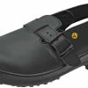 Abeba Berufsschuhe Sicherheitsschuhe ABEBA Clog Schwarz ESD 31011 SB