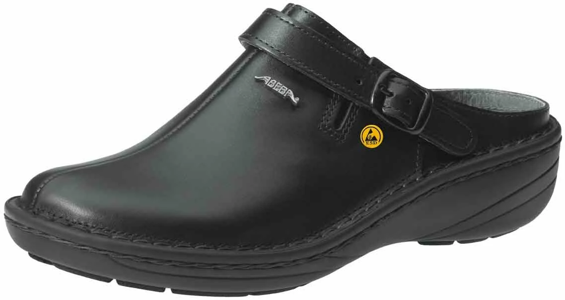 Abeba Berufsschuhe Sicherheitsschuhe ABEBA Clog Schwarz ESD 36813 OB 1 Abeba Berufsschuhe Sicherheitsschuhe ABEBA Clog Schwarz ESD 36813 OB