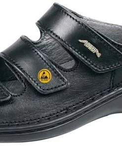 Abeba Berufsschuhe Sicherheitsschuhe ABEBA Clog Schwarz ESD 36912 OB