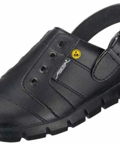 Abeba Berufsschuhe Sicherheitsschuhe ABEBA Clog Schwarz ESD 37361 OB