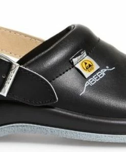 Abeba Berufsschuhe Sicherheitsschuhe ABEBA Clog Schwarz ESD 38210 OB