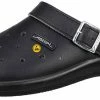 Abeba Berufsschuhe Sicherheitsschuhe ABEBA Clog Schwarz ESD 38330 OB
