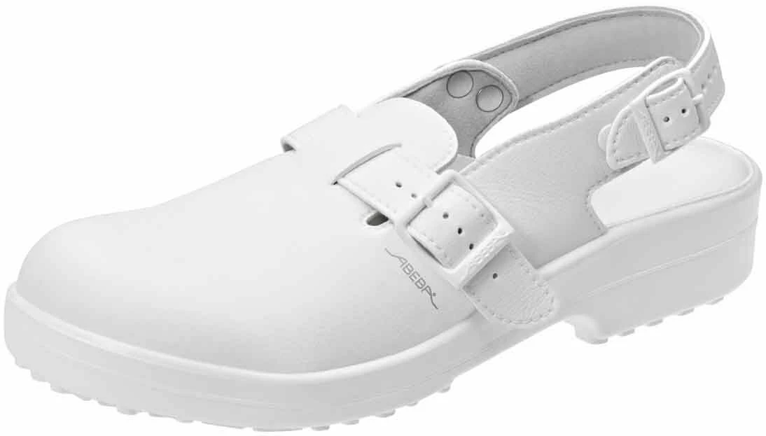 Abeba Berufsschuhe Sicherheitsschuhe ABEBA Clog Weiß 1001 SB 1 Abeba Berufsschuhe Sicherheitsschuhe ABEBA Clog Weiß 1001 SB