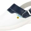 Abeba Berufsschuhe Sicherheitsschuhe ABEBA Clog Weiß/ Blau ESD 37622 OB