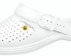 Abeba Berufsschuhe Sicherheitsschuhe ABEBA Clog Weiß ESD 37520 OB