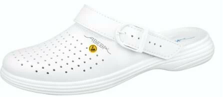 Abeba Berufsschuhe Sicherheitsschuhe ABEBA Clog Weiß ESD 37520 OB 1 Abeba Berufsschuhe Sicherheitsschuhe ABEBA Clog Weiß ESD 37520 OB