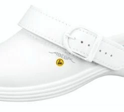 Abeba Berufsschuhe Sicherheitsschuhe ABEBA Clog Weiß ESD 37521 OB