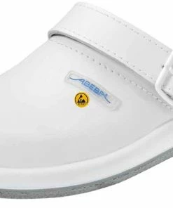 Abeba Berufsschuhe Sicherheitsschuhe ABEBA Clog Weiß ESD 38200 OB