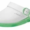 Abeba Berufsschuhe Sicherheitsschuhe ABEBA Clog Weiß/ Mint 5081 OB