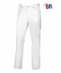 BP Berufsbekleidung BP Herrenjeans 1658 686 21 Weiß Körpernahe Form Mit Strech