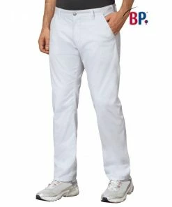 BP Berufsbekleidung BP Herrenjeans Chinohose 1735 686 21 Weiß