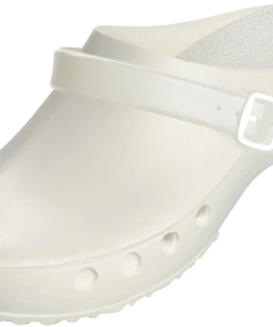 SCHÜRR Schuhvertrieb GmbH CHIROCLOGS Classic Weiss OP-Clogs Mit Fersenriemen