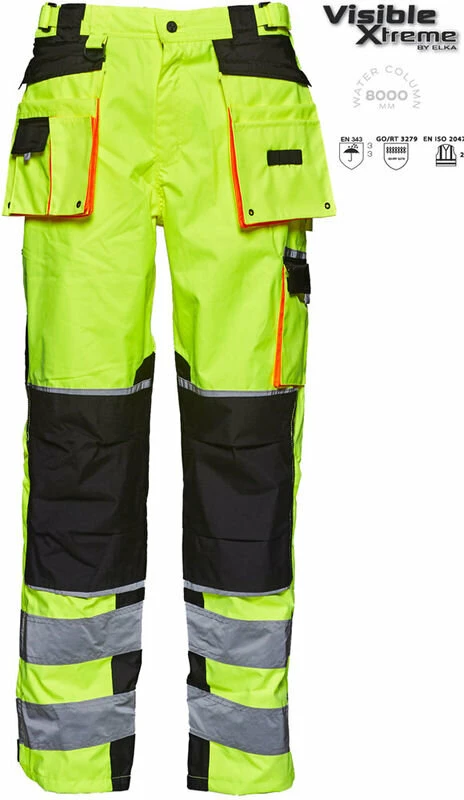 ELKA Rainwear ELKA Warnschutz Bundhose Visible Xtreme 082404R 1 ELKA Rainwear ELKA Warnschutz Bundhose Visible Xtreme 082404R