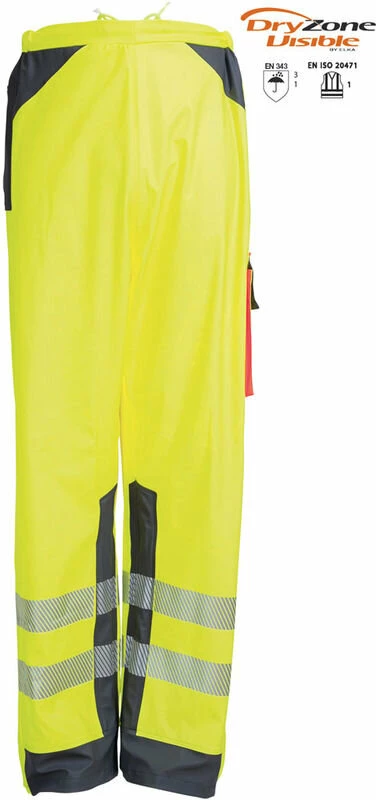 ELKA Rainwear ELKA Regen Warnschutz Hose DryZone Visible 022402R 2 ELKA Rainwear ELKA Regen Warnschutz Hose DryZone Visible 022402R – Bild 2