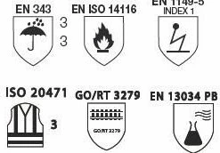 ELKA Rainwear ELKA - Securetech Multinormjacke Ohne Futter 086151R -BP® elka securetech multinormjacke ohne futter 086151r3