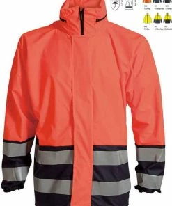 ELKA Rainwear ELKA Warn- Und Regenschutzjacke Mit Reißverschluss - Xtreme EN ISO 20471