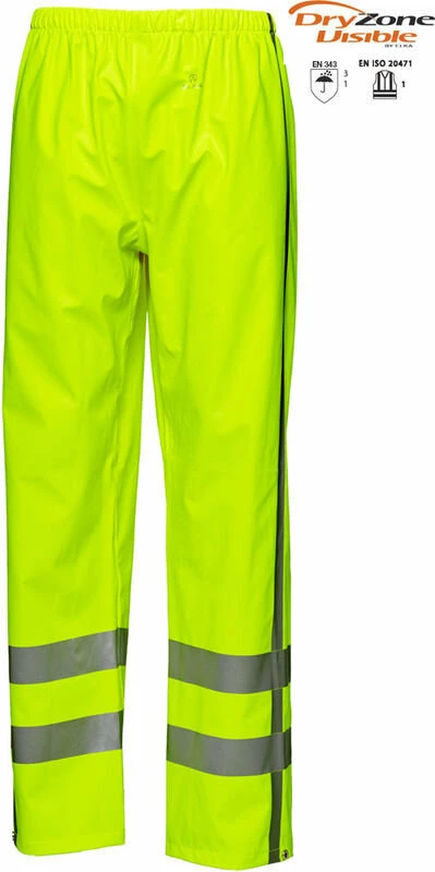 ELKA Rainwear ELKA Warnschutz Bundhose En471 - DryZone 2 ELKA Rainwear ELKA Warnschutz Bundhose En471 - DryZone – Bild 2