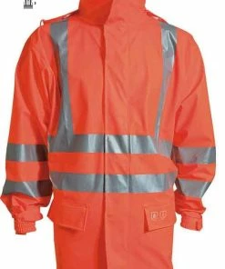 ELKA Rainwear ELKA Warnschutz Regenjacke Flammschutz Und Antistatisch - DryZone Offshore