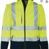 ELKA Rainwear ELKA Warnschutz Softshell Jacke EN471 Mit Abnehmbaren Ärmeln