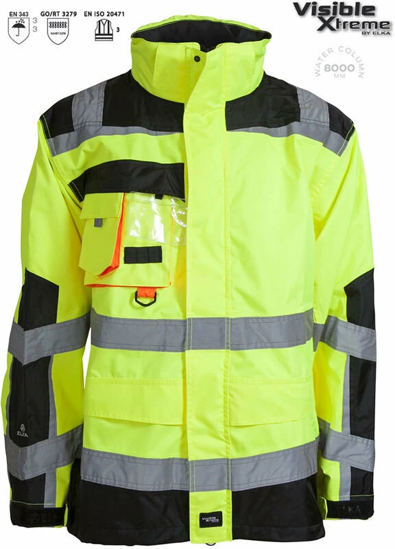 ELKA Rainwear ELKA Warnschutzjacke Visible Xtreme 086004R 1 ELKA Rainwear ELKA Warnschutzjacke Visible Xtreme 086004R