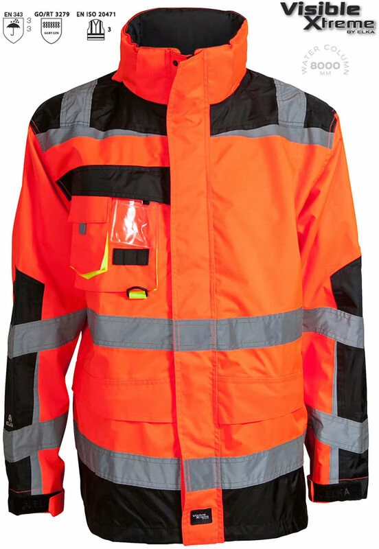 ELKA Rainwear ELKA Warnschutzjacke Visible Xtreme 086004R 2 ELKA Rainwear ELKA Warnschutzjacke Visible Xtreme 086004R – Bild 2