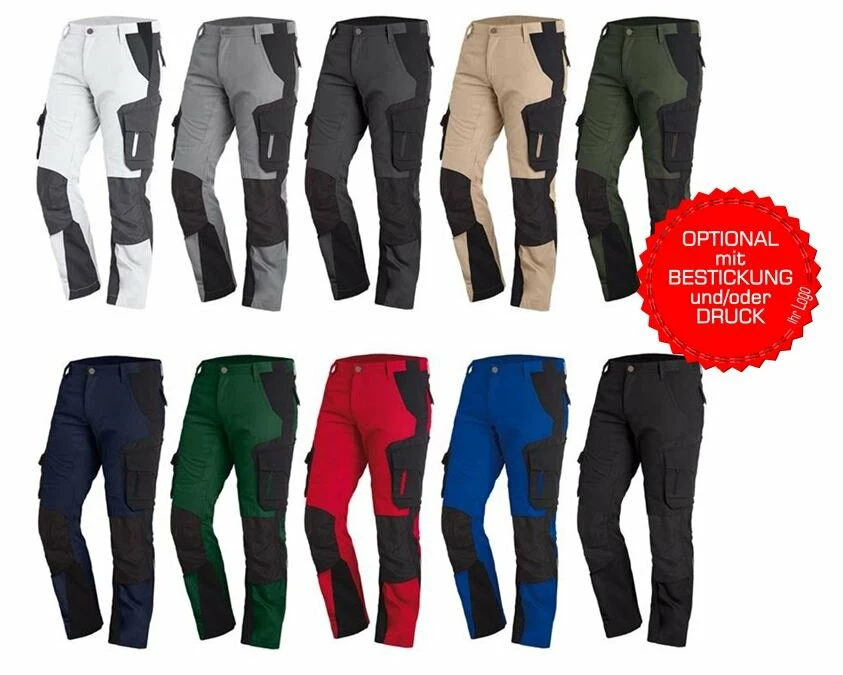 FHB Arbeitshose Florian 125100 In 10 Verschiedenen Farben 1 FHB Arbeitshose Florian 125100 In 10 Verschiedenen Farben