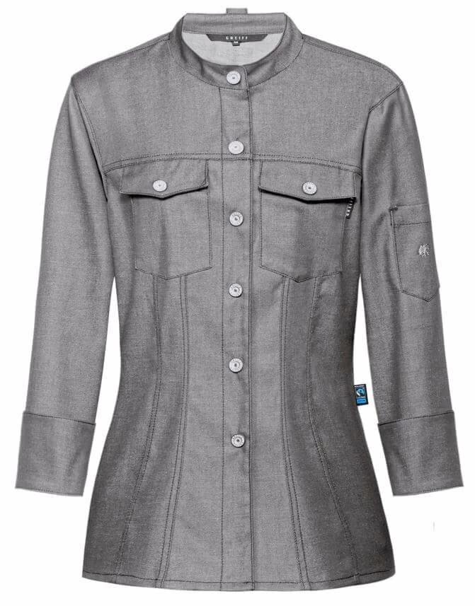 GREIFF Damen Kochjacke Regular Fit 5417 4 GREIFF Damen Kochjacke Regular Fit 5417 – Bild 4