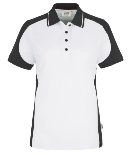 Hakro Damen Poloshirt Contrast Mikralinar 239 2 Hakro Damen Poloshirt Contrast Mikralinar 239 – Bild 2