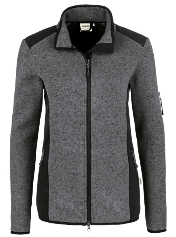 Hakro Damen Strickfleecejacke Churchill 236 1 Hakro Damen Strickfleecejacke Churchill 236