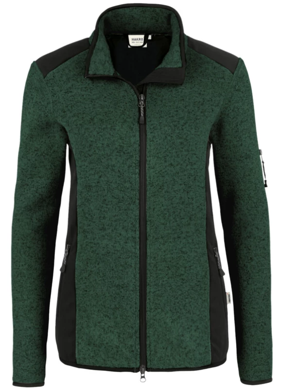 Hakro Damen Strickfleecejacke Churchill 236 3 Hakro Damen Strickfleecejacke Churchill 236 – Bild 3