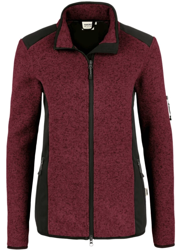 Hakro Damen Strickfleecejacke Churchill 236 6 Hakro Damen Strickfleecejacke Churchill 236 – Bild 6