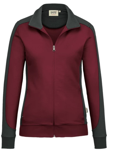 Hakro Damen Sweatjacke Contrast Mikralinar 277 5 Hakro Damen Sweatjacke Contrast Mikralinar 277 – Bild 5