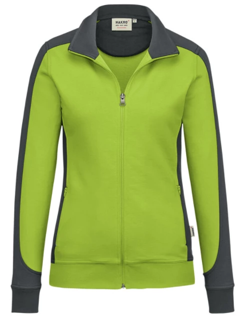 Hakro Damen Sweatjacke Contrast Mikralinar 277 8 Hakro Damen Sweatjacke Contrast Mikralinar 277 – Bild 8
