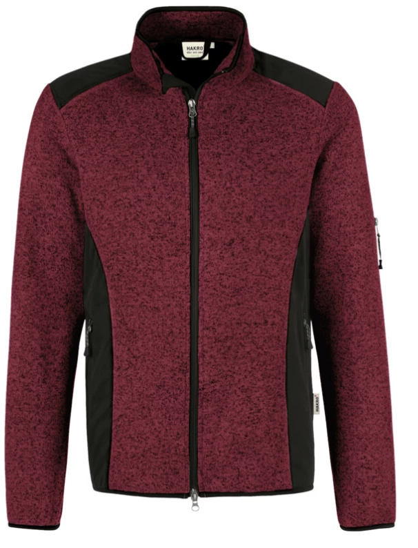 Hakro Herren Strickfleecejacke Dawson 836 2 Hakro Herren Strickfleecejacke Dawson 836 – Bild 2