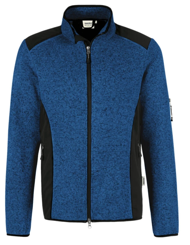 Hakro Herren Strickfleecejacke Dawson 836 3 Hakro Herren Strickfleecejacke Dawson 836 – Bild 3