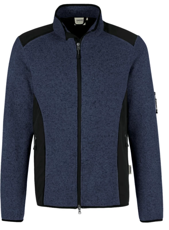 Hakro Herren Strickfleecejacke Dawson 836 6 Hakro Herren Strickfleecejacke Dawson 836 – Bild 6