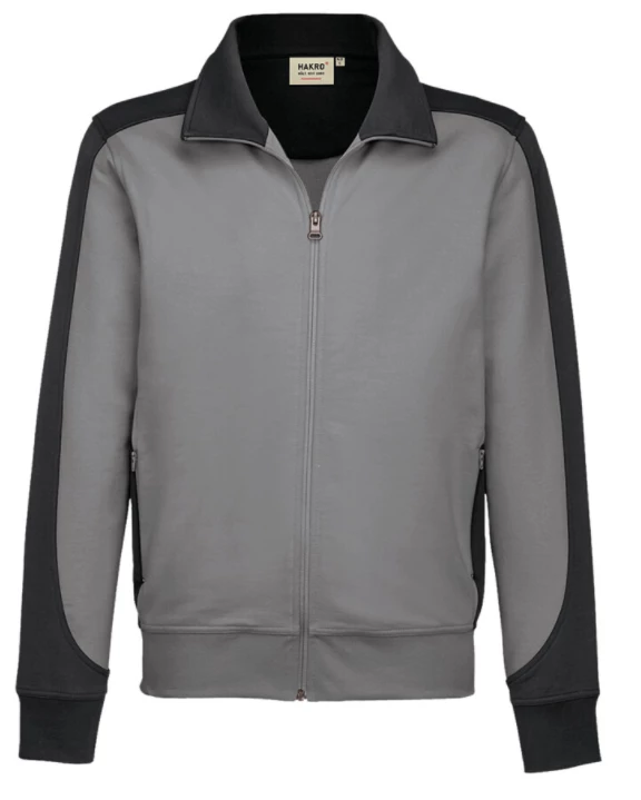 Hakro Herren Sweatjacke Contrast Mikralinar 477 9 Hakro Herren Sweatjacke Contrast Mikralinar 477 – Bild 9