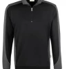 Hakro Herren Zip-Sweatshirt Contrast Mikralinar 476